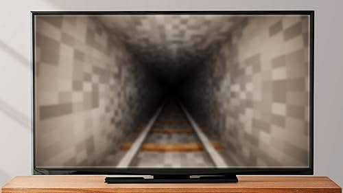 3D Block Craft Train Live Wallpaper | Endless Train for Minecraft Block Craft Screensaver. Pixel Art