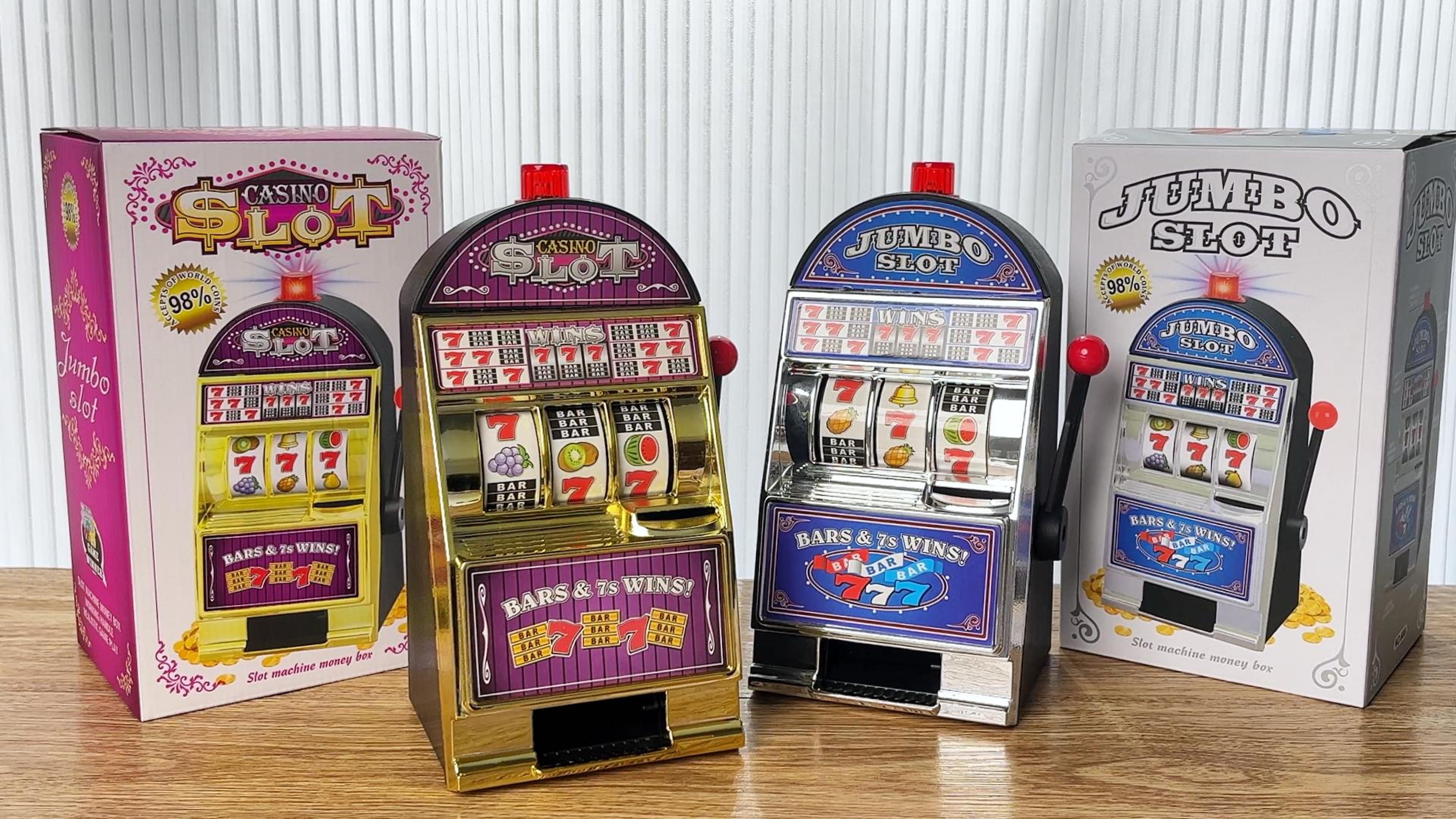 Amazon.com: Gangban Jumbo Slot Machine with Light and Sound(7.87
