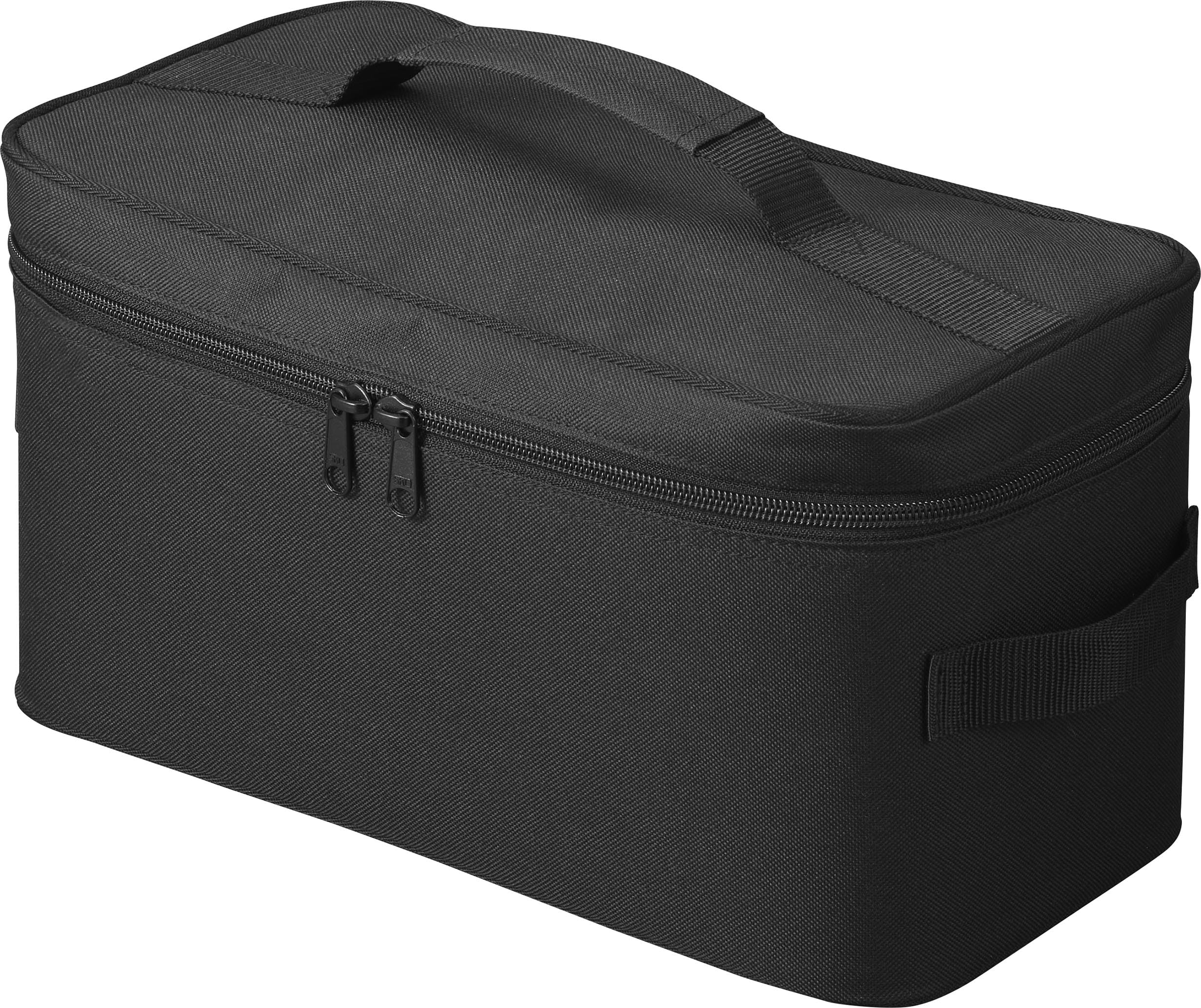 Yamazaki 1849 First Aid Bag with Divider, Black, Main Body: Approx. W 13.0 x D 6.3 x H 7.1 inches (W 33 x D 16 x H 18 cm) (not including handle) Tower, Easy to Carry, First Aid Kit, Medicine Box : Hom