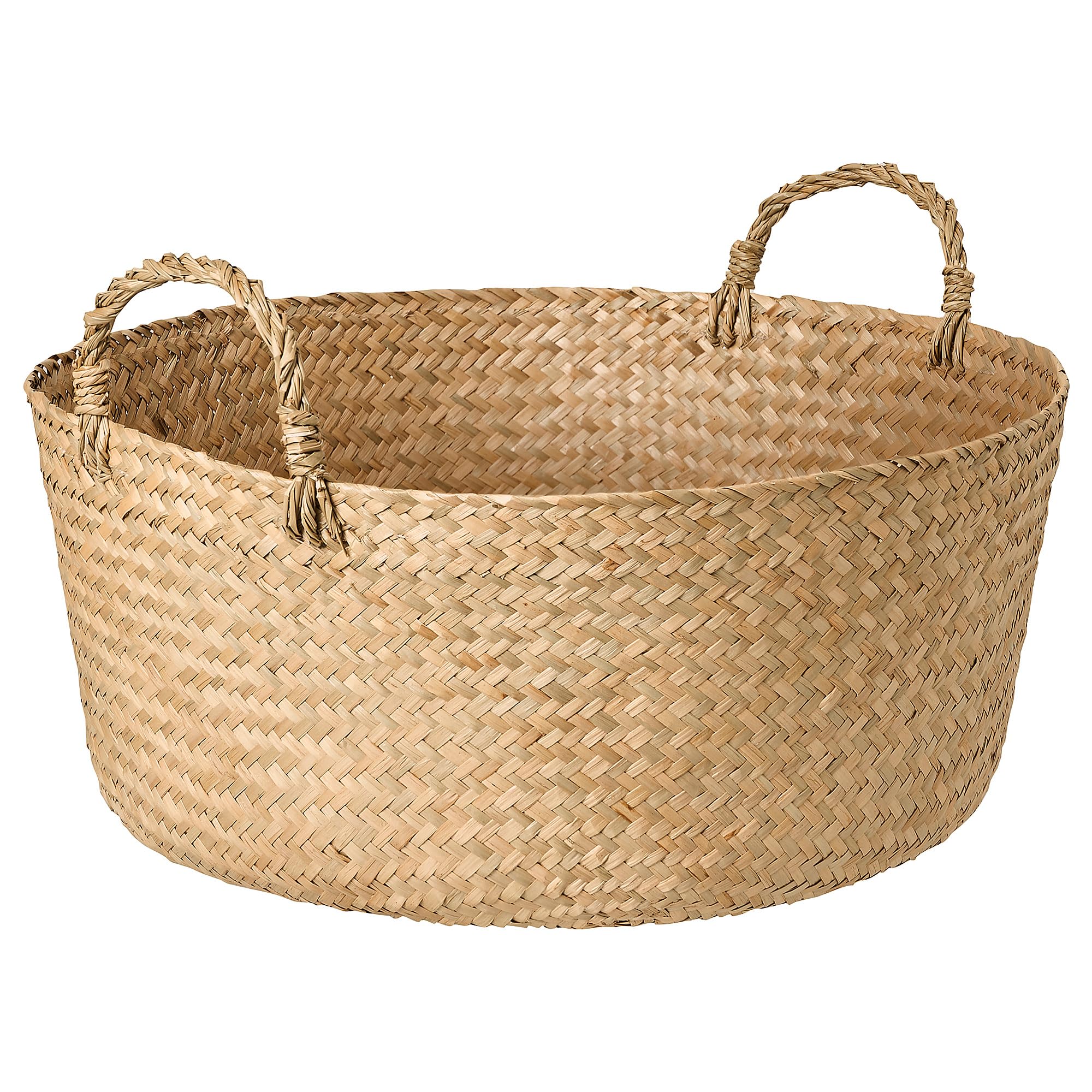 Panier SANDJORD en carex 46x20 cm pour une décoration naturelle