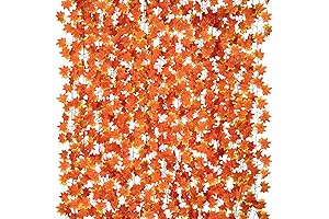 CQURE 14 Pack Fall Leaf Garland - The Perfect Touch for Your Autumn Decor
