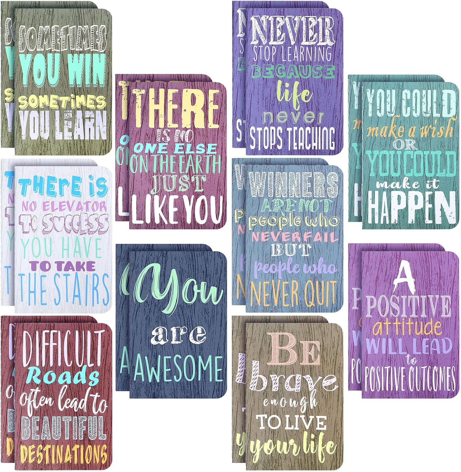 Inspirational Gifts Notepads Mini Motivational Journal