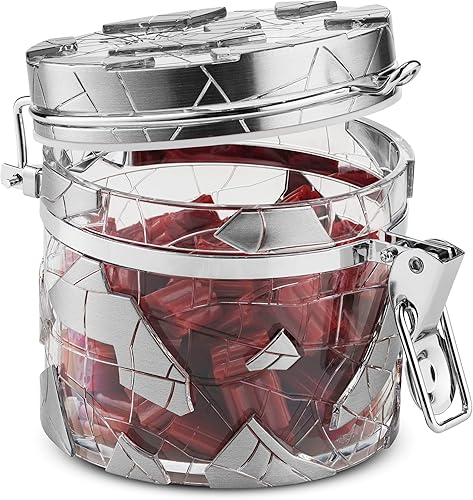 Miniatura 4 de Recipiente hermético de cocina (juego de 3)  Contenedores de almacenamiento de alimentos en tamaños de 32, 22 y 15 onzas  Organizadores de despensa