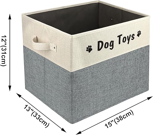 Miniatura 9 de PET ARTIST Contenedor plegable de juguetes para perros para accesorios de juguetes - Cesta plegable de juguetes para perros para mascotas abrigo