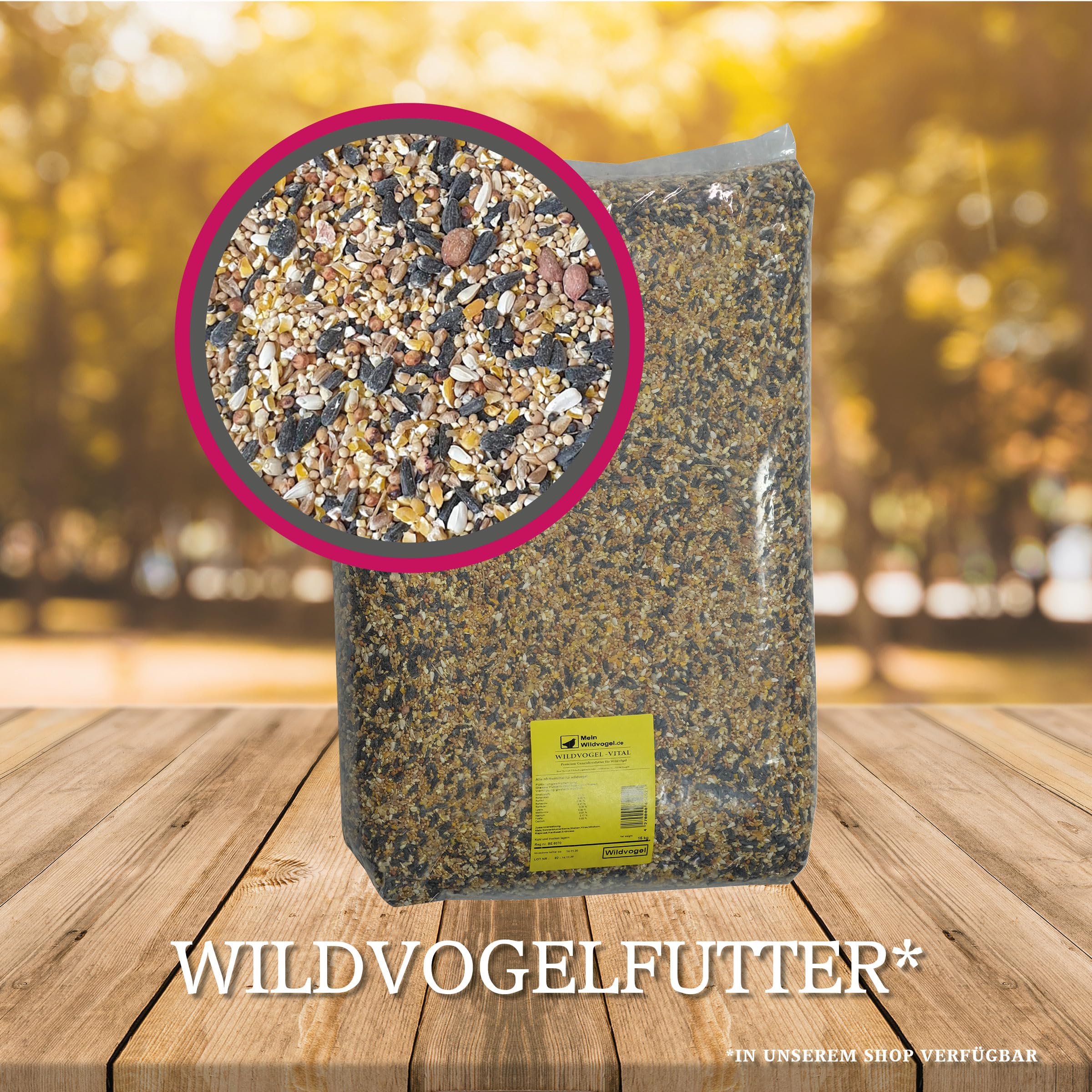 MeinWildvogel Erdnussbutter Mix-Karton 12x 350g, nährstoffreiches Wildvogelfutter - Fettfutter mit Sonnenblumenkerne für Wildvögel und Gartenvögel. Ganzjähriges Weichfutter, ohne Gentechnik