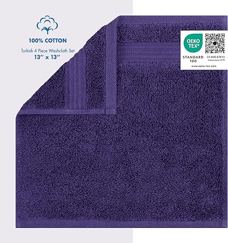 Miniatura 328 de Cotton Paradise - Juego de 4 toallas de mano para el baño de 100% algodón turco, suaves y absorbentes, color beige