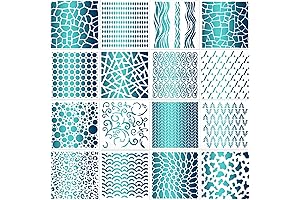 Patelai Leopard Stencils for Bleaching Shirts