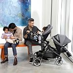 Evenflo GOLD Pivot Xpand Stroller Second Seat (Moonstone)