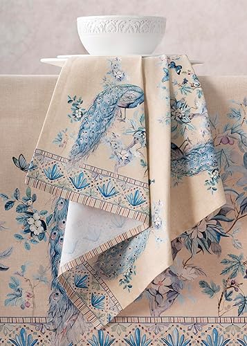 Miniatura 9 de Maison d' Hermine Servilletas decorativas lavables 100% algodón peinado, juego de 4 servilletas decorativas lavables para el hogar, cocina, comedor,