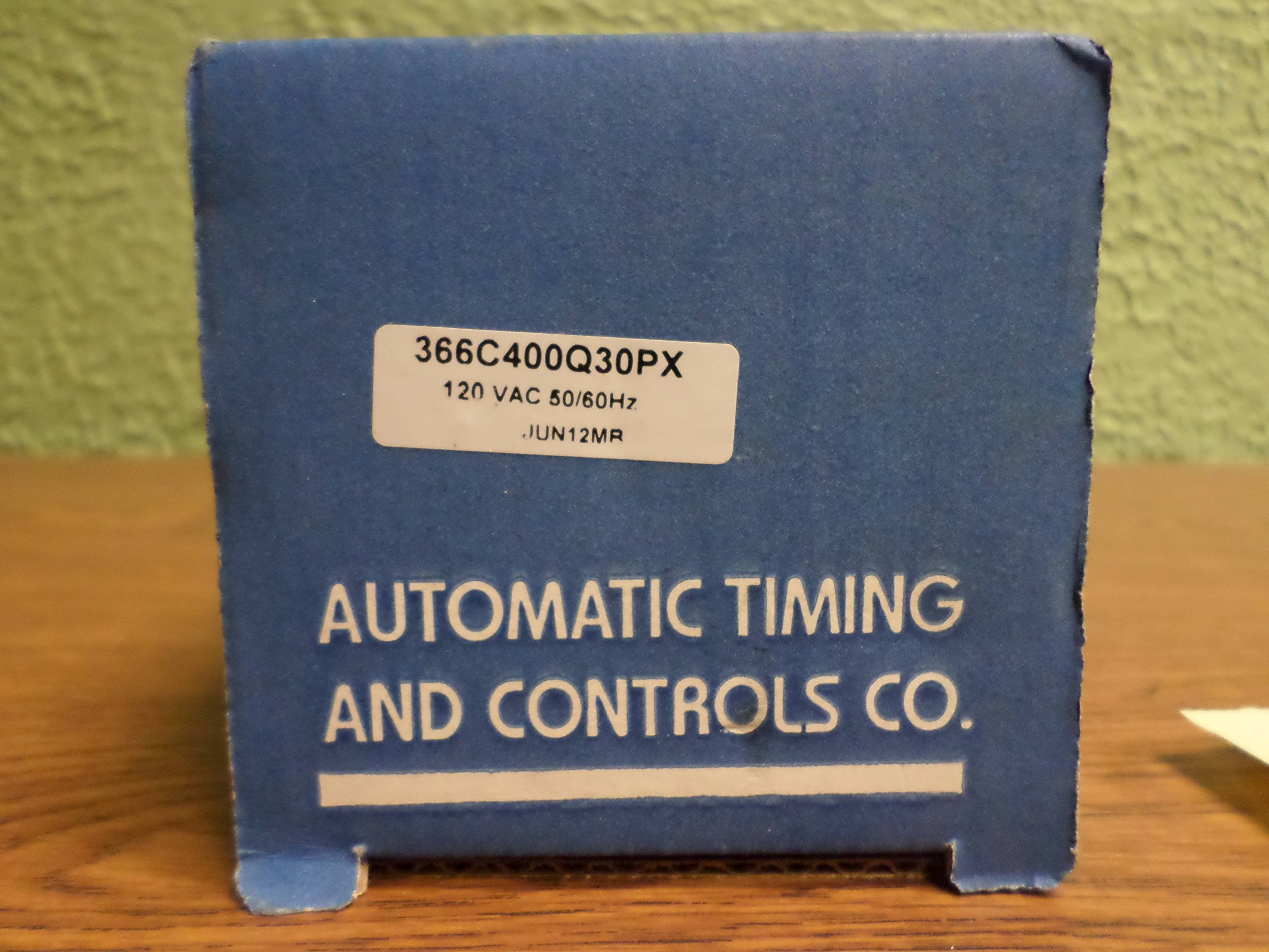 ATC 366C-400-Q-30-PX Long-Ranger Computing Counter, Range 1-999, 10-9990 or 12-99900 (Switch Selected), 120 VAC, 50-60 Hz, Selectable Count Up/Down with Display, Basic Plug-In Unit, Surface Mounting Bracket Kit