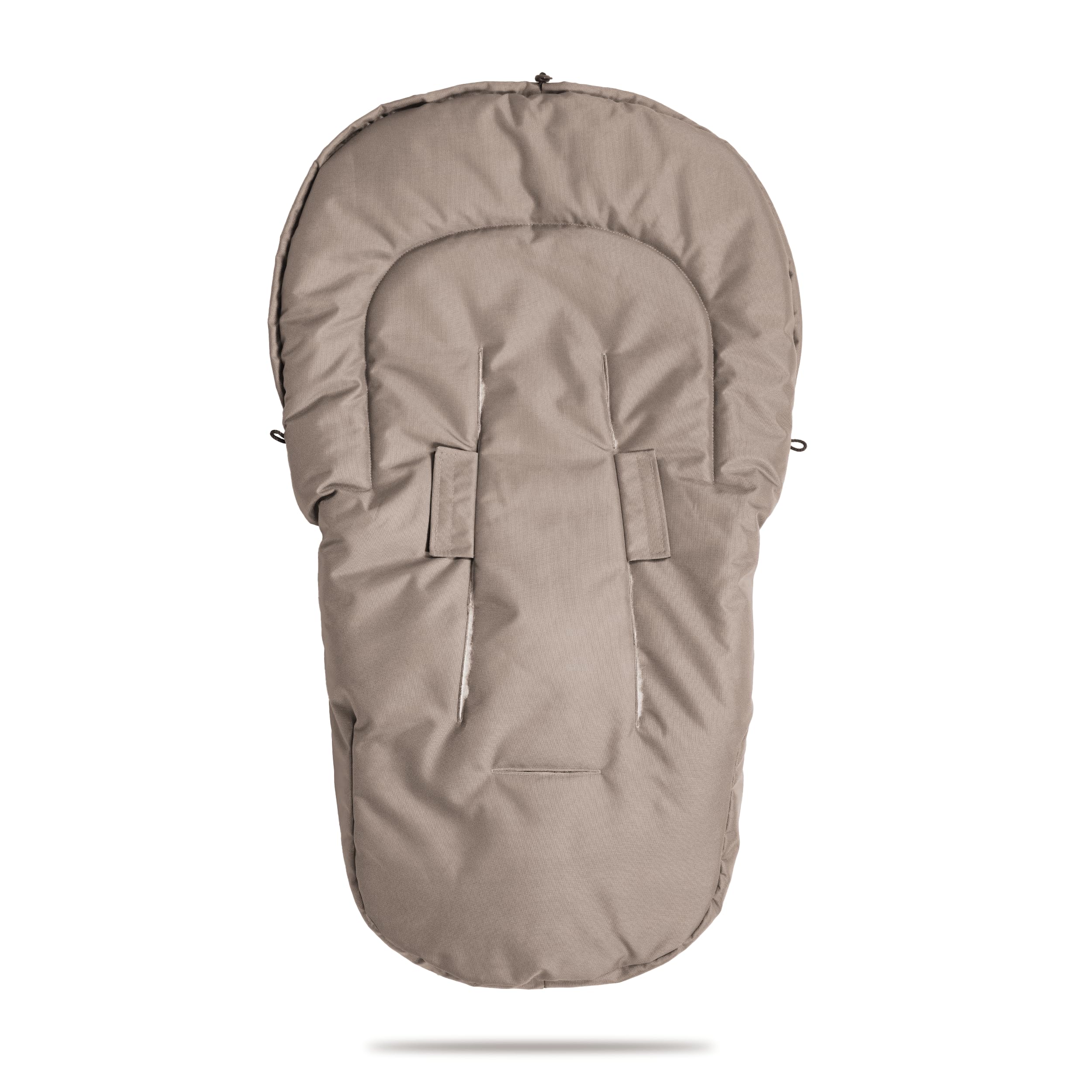 my junior ThermoWool 2in1 Fußsack 100% Schurwolle reflektierend wasserabweisend Naptime Latte