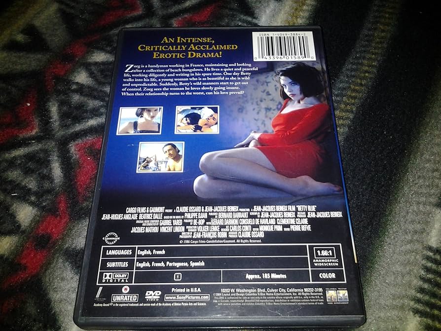 Amazon.co.jp: Betty Blue (Unrated Director's Cut) : DVD