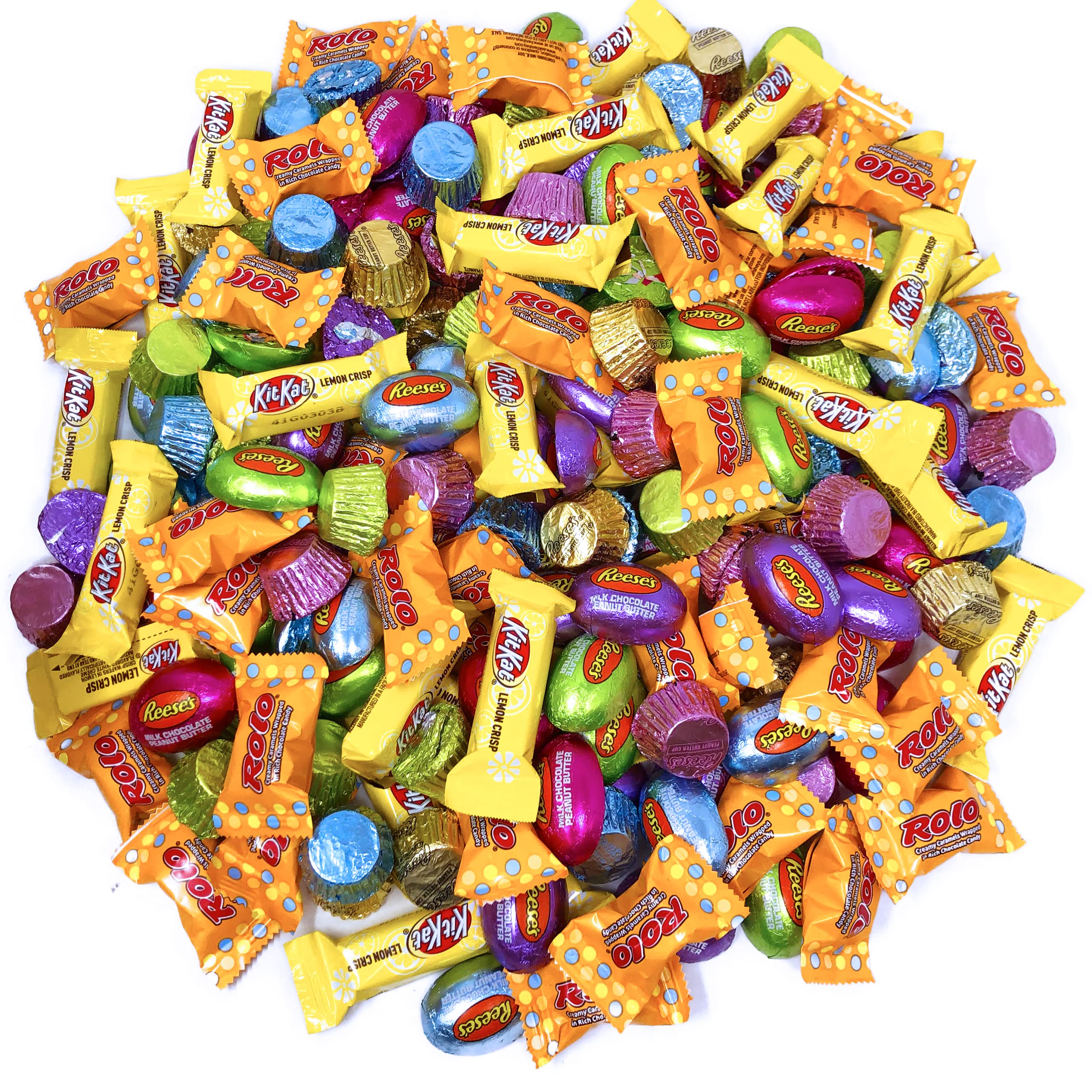 Easter Chocolate Candy Assortment, Bulk Mix of Individually Wrapped