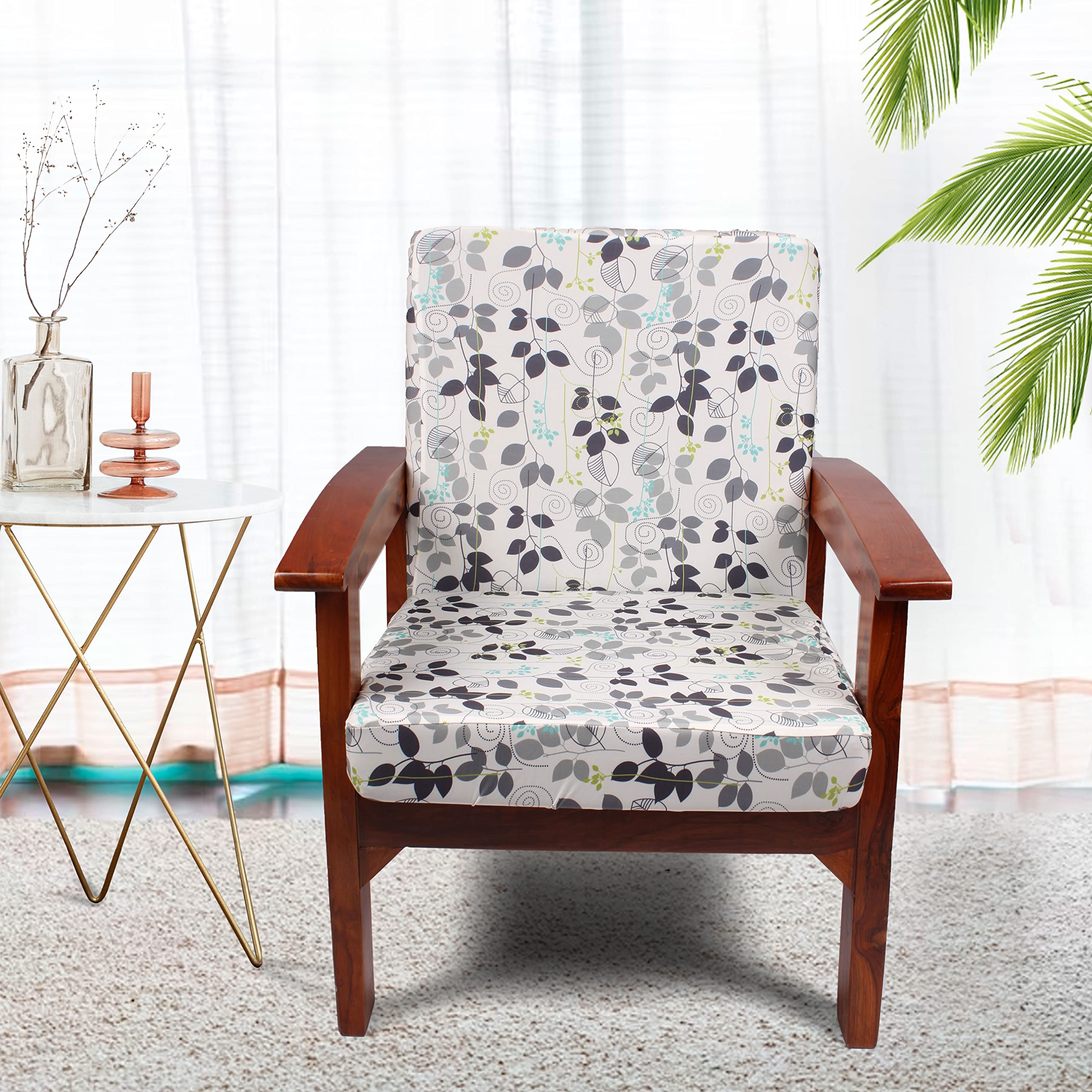 BRICK HOME Sulphur Spring Stretchable/Spandex Printed Sofa Slip Cover, Pack of 5 (Suitable for 5 Sofa Seats Only) (B0CPJJWNYX) Amazon Price History, Amazon Price Tracker