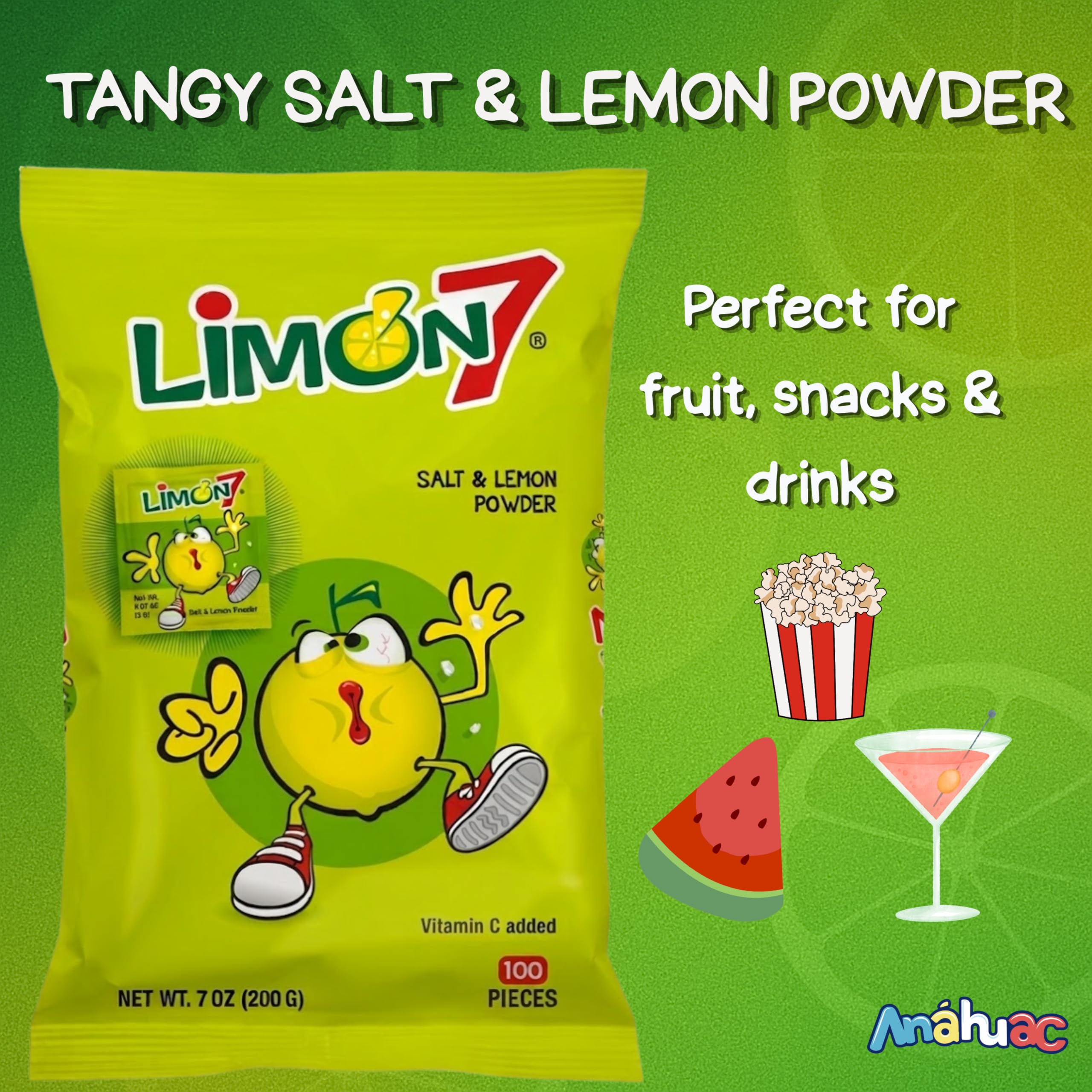 Limon 7 Salt & Lemon Powder Mexican Candy
