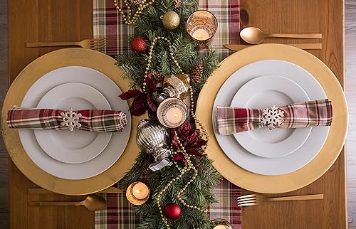 Miniatura 6 de DII Give Thanks - Decoración de mesa de otoño a cuadros, ropa de mesa de otoño y Acción de Gracias, camino de mesa de 14 x 72 pulgadas