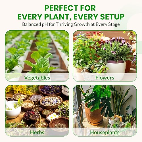 Miniatura 7 de Humboldts Secret Kit de control de pH hacia arriba y pH hacia abajo  Equilibrador de solución de nutrientes líquidos para plantas  para sistemas de