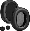 Almohadillas de cuero ecológico Defean para Sony INZONE H9 II/WH-G910N / H6 Air | Almohadillas de repuesto y cojines de espuma para micrófono para auriculares INZONE H9 II/WH-G910N / H6 Air, espuma de aislamiento de ruido de alta densidad 1
