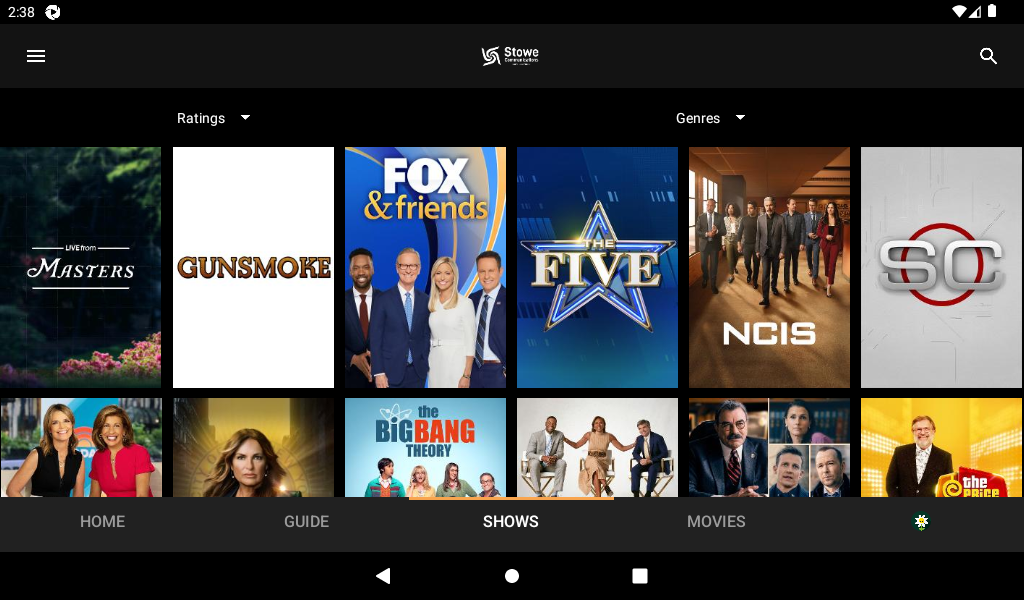 Stowe Communications Express Video App on Amazon Appstore