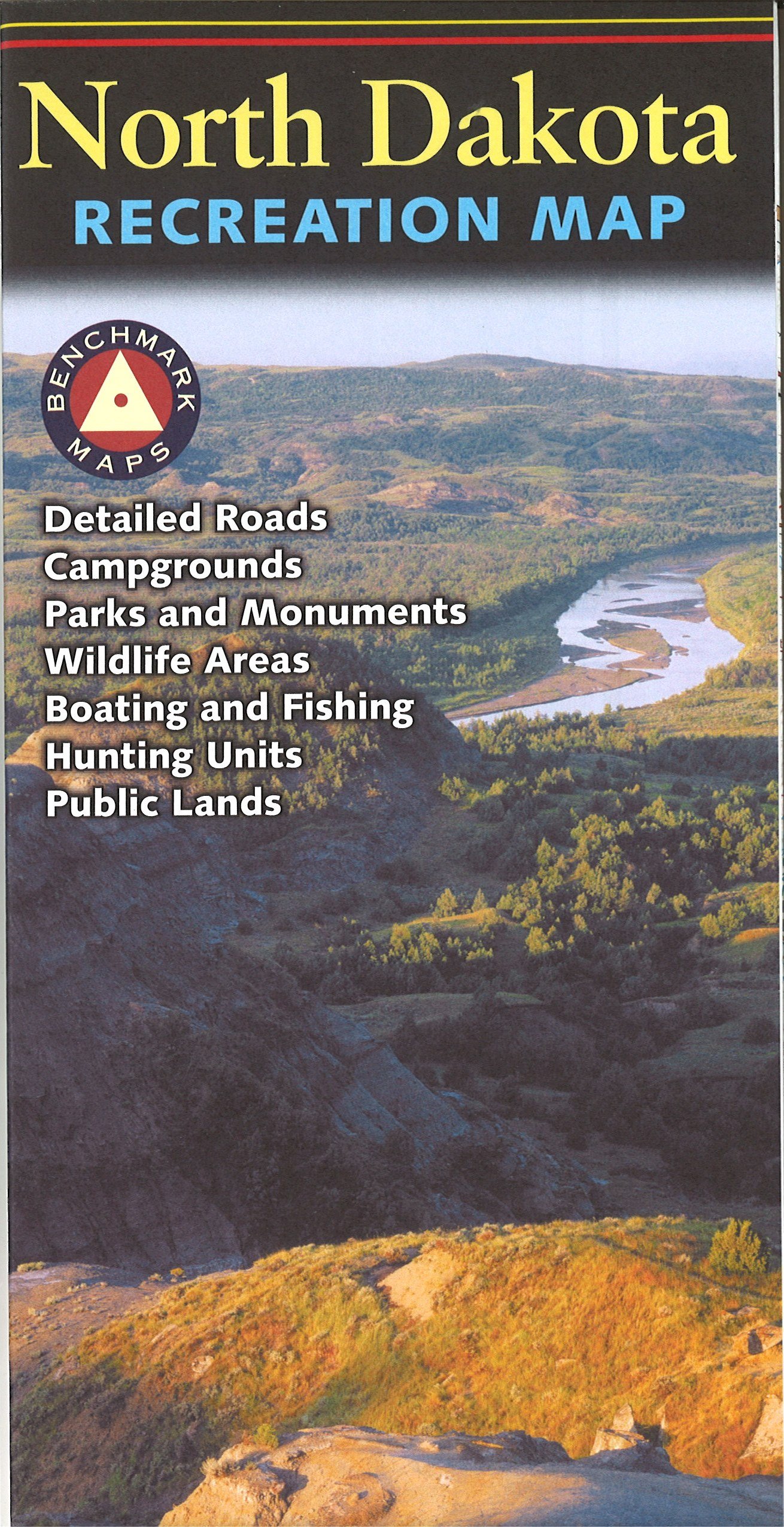 North Dakota Recreation Map