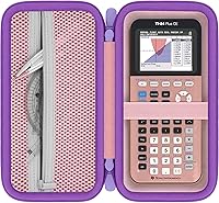 Vista 18 de Funda de calculadora compatible con Texas Instruments TI-84 Plus CE/TI-84 Plus/TI-Nspire CX II CAS/TI-Nspire CX II/TI-83 Plus/TI-89 Titanium
