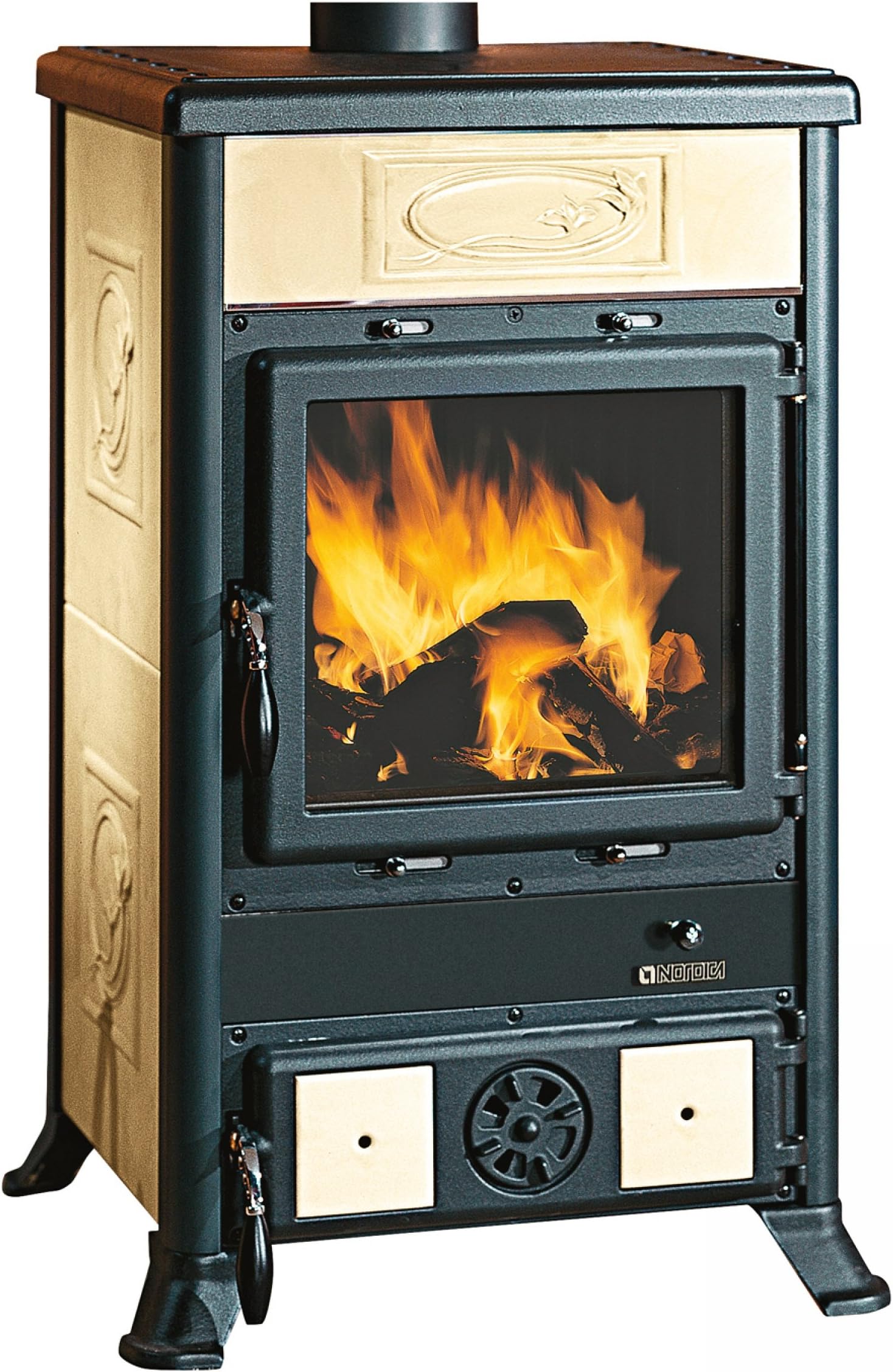 La Nordica Rossella R1 Liberty Parchment Wood Stove [LA NORDICA]