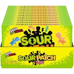 SOUR PATCH KIDS Soft Chewy Candy Bulk Candy 12 - 3 5 oz Boxes
