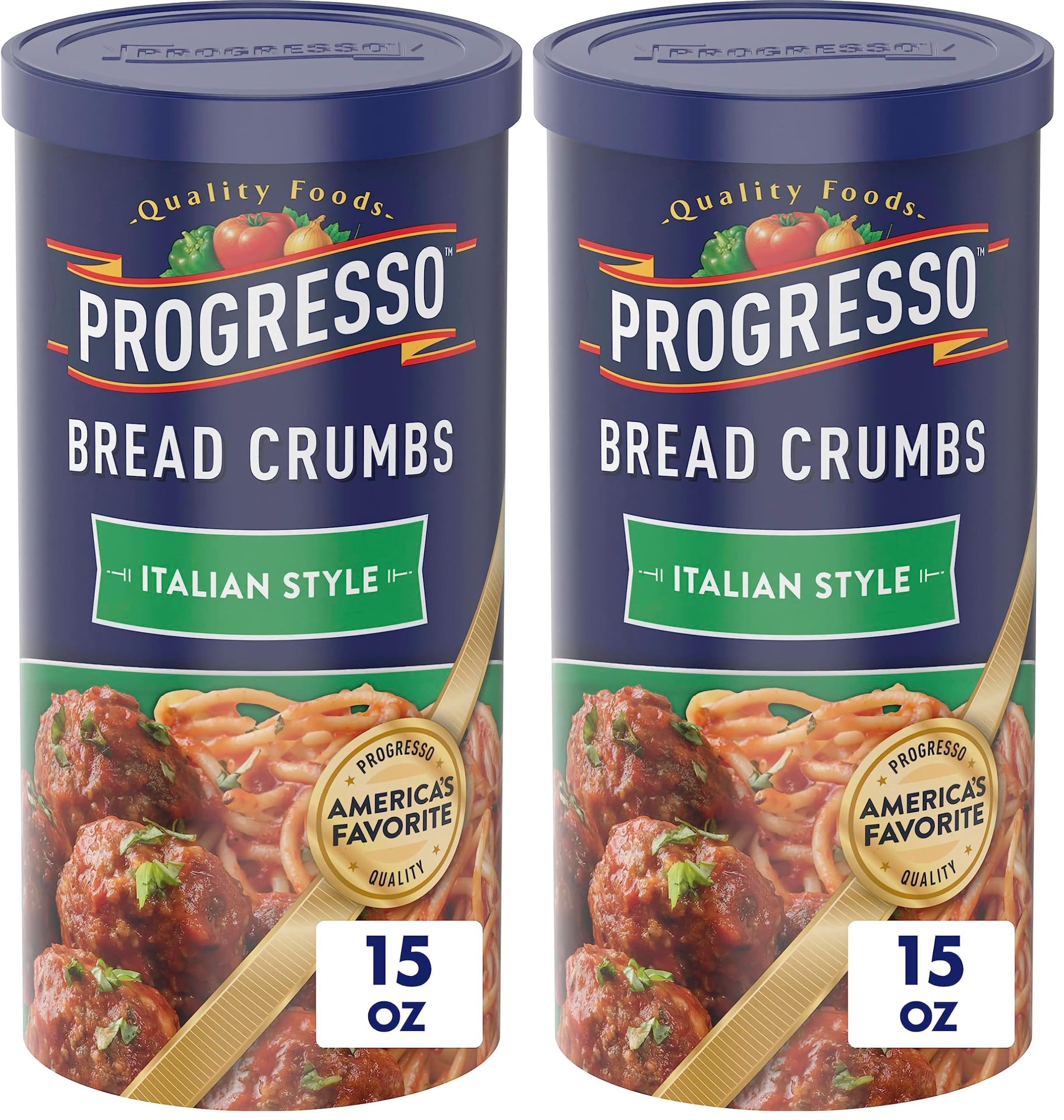 ProgressoItalian Style Bread Crumbs, 15 oz. (Pack of 2)