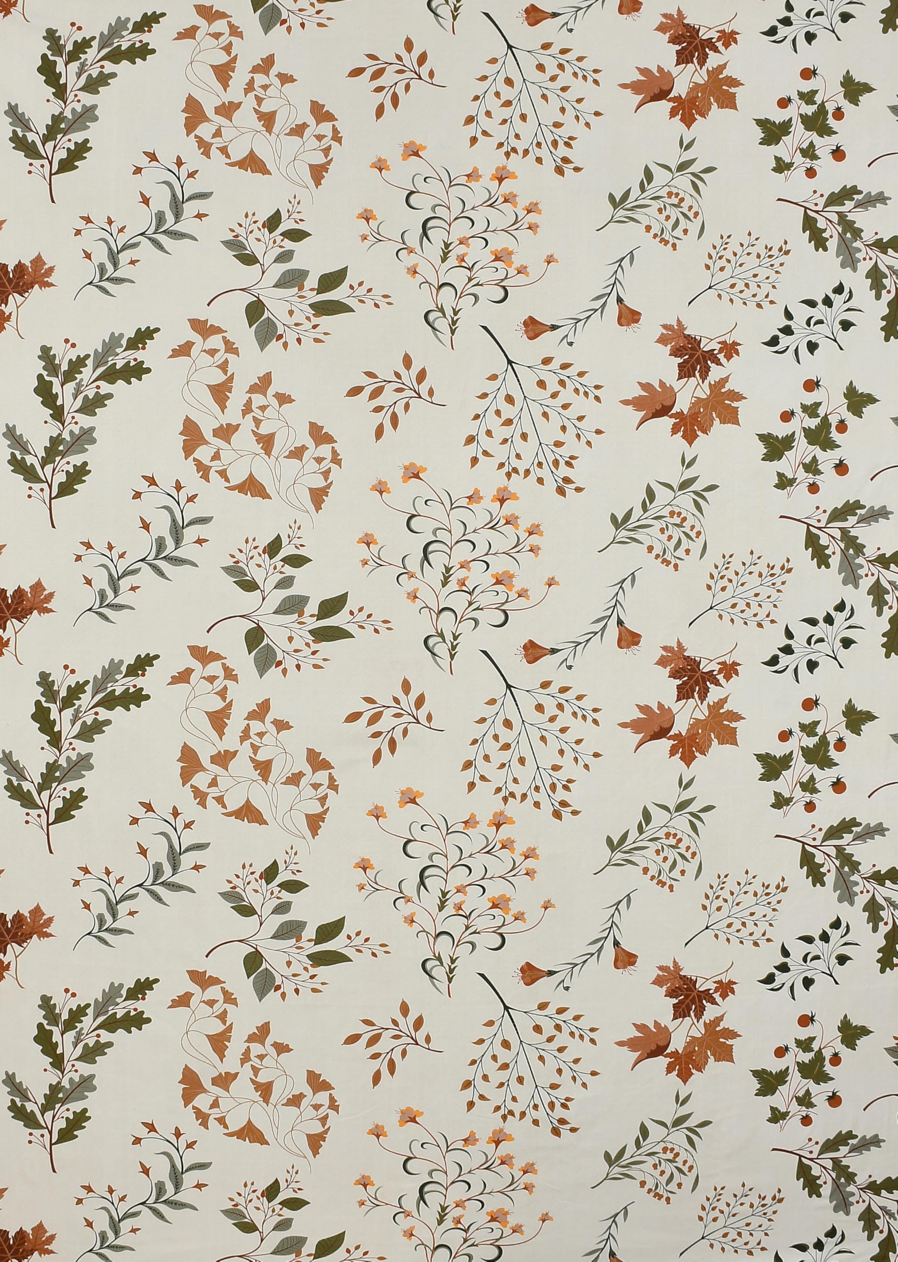 Reyansh Decor 200 TC Polycotton Feel Premium Printed Marino Collections Elastic Fitted 1 Single Bed Bedsheet with 1 Pillow Covers Size 48 x 72 x 8 inch, Cream 2