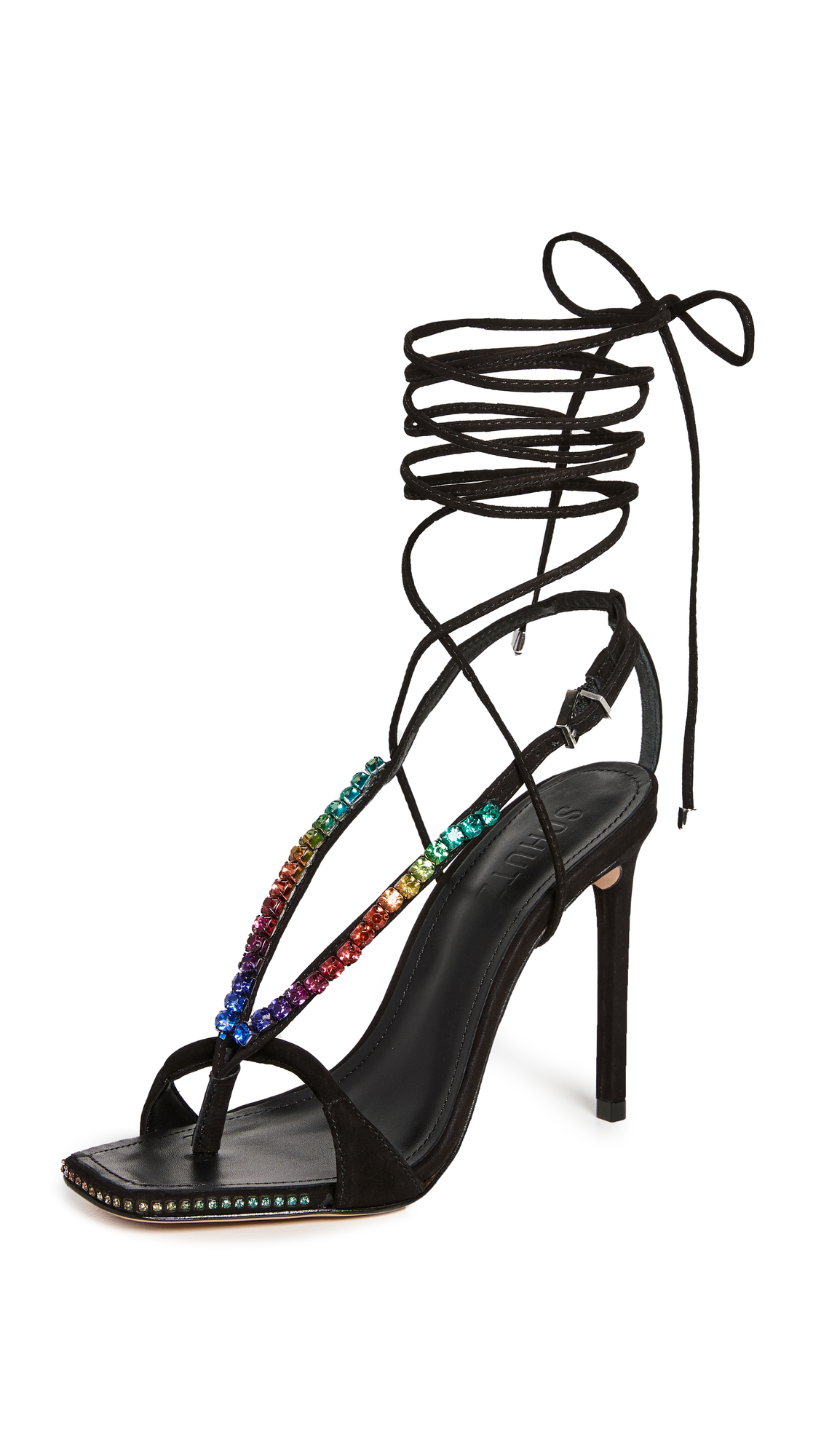 SCHUTZ Women's Vikki Crystal Sandals