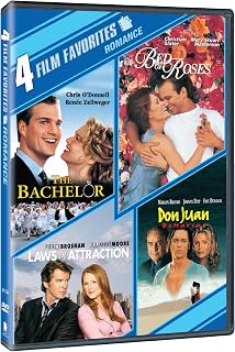 4 Film Favorites: New Line Romantic Comedies (The Adventures of Don Juan, The Bachelor, Bed of Roses, Laws of Attraction)