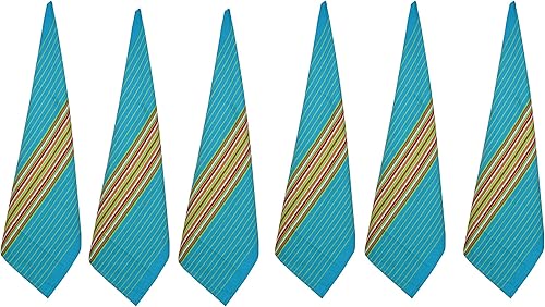 Miniatura 2 de Urban Villa Juego de 6 paños de cocina de Pascua para cocina, 100% algodón, estampado de Pascua, esquinas ingleteadas, de gran tamaño, 20 x 30