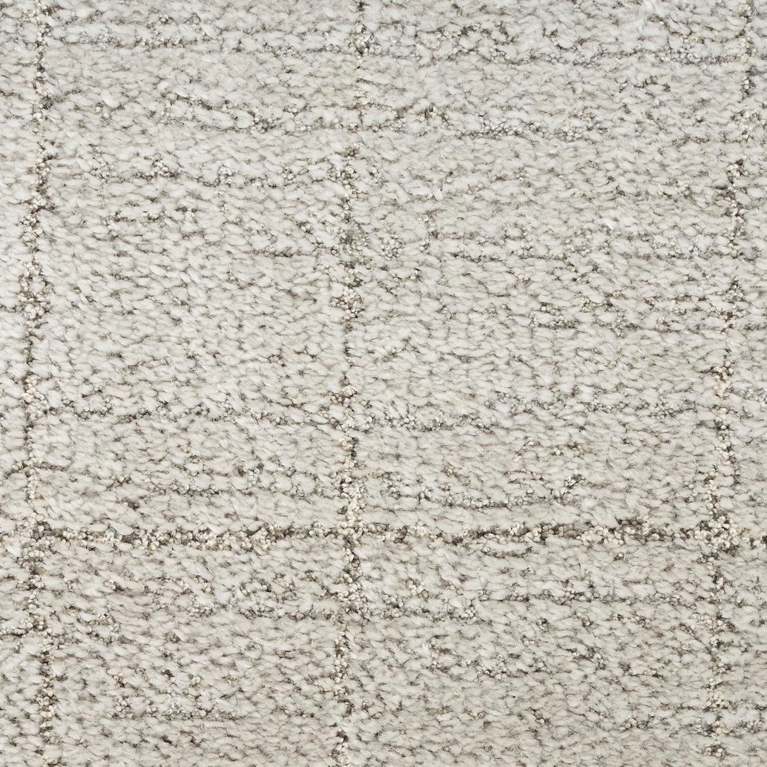 Nourison Home Andes Abstract Grey 2'2" x 7'6 Area Rug, Easy Cleaning, Non Shedding, Bed Room, Living Room, Dining Room, Kitchen (2x8)