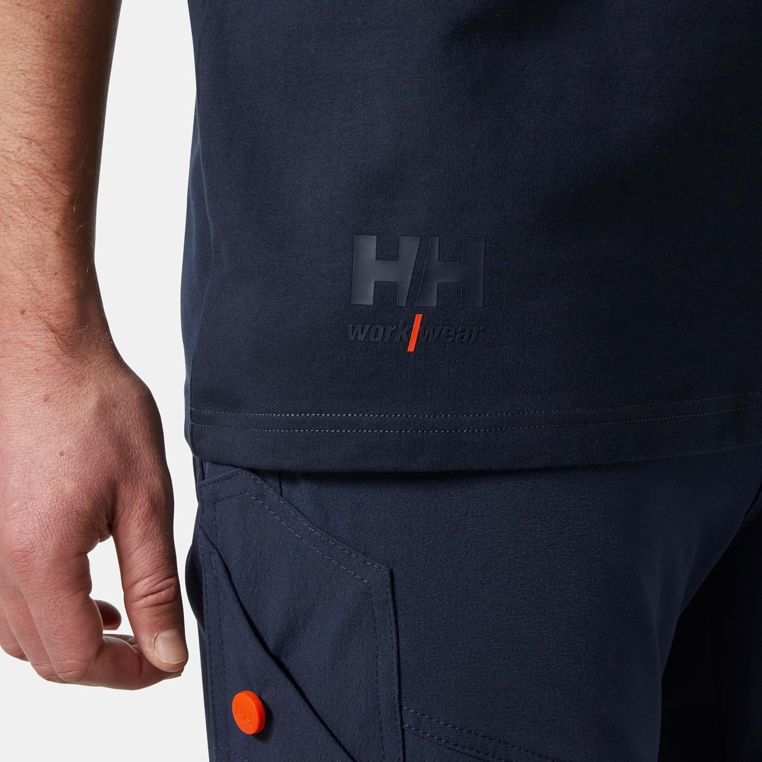 Helly Hansen Workwear Evo Short Sleeve T-Shirts for Men Made from Light Breathable 92% Cotton Blend for High Mobility
