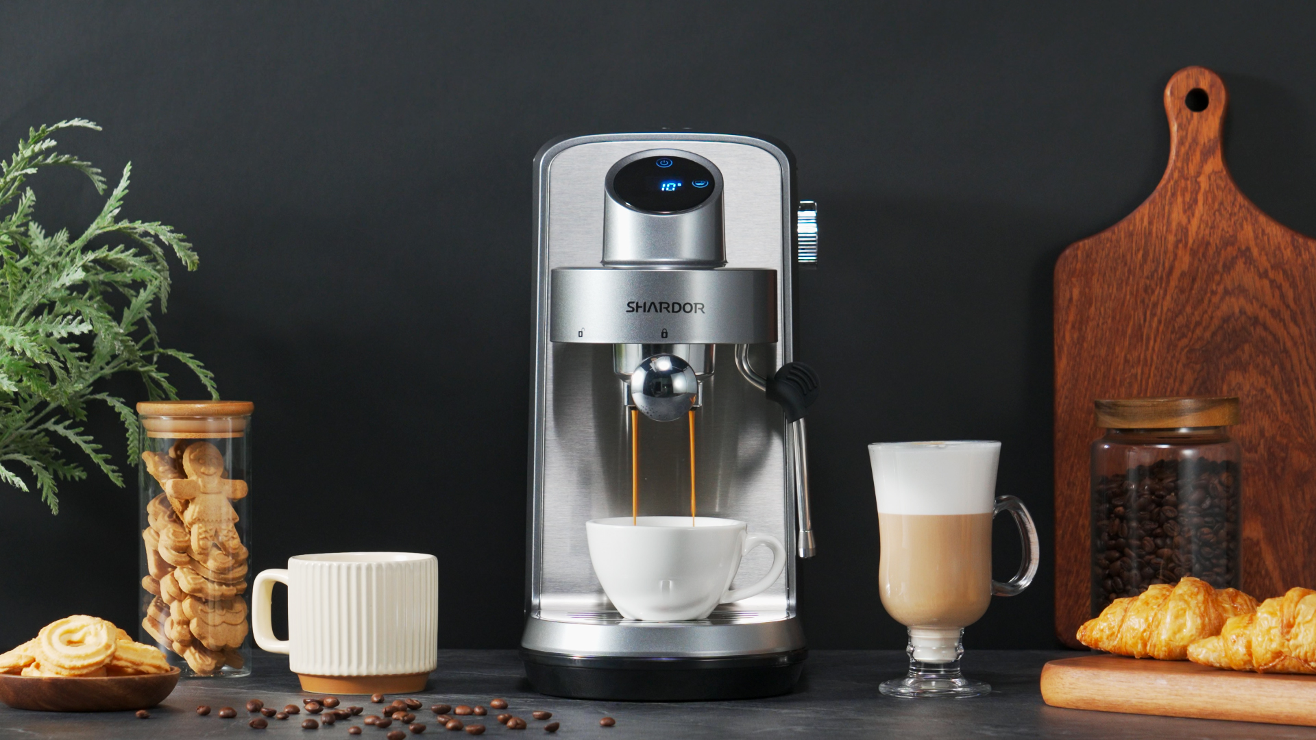 Amazon.com: SHARDOR 20 Bar Espresso Machine, Touchscreen Expresso