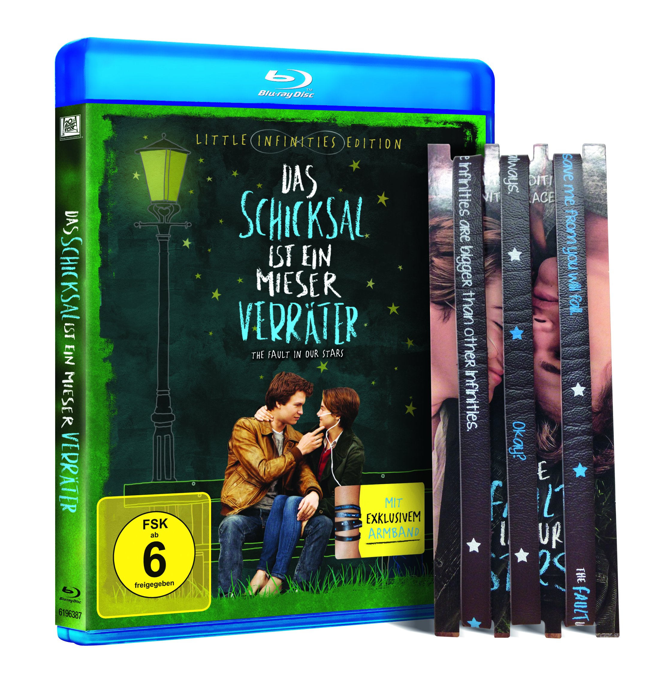 Das Schicksal ist ein mieser Verräter - Little Infinities Edition mit Armband (exklusiv bei Amazon.de) [Blu-ray] [Limited Edition]