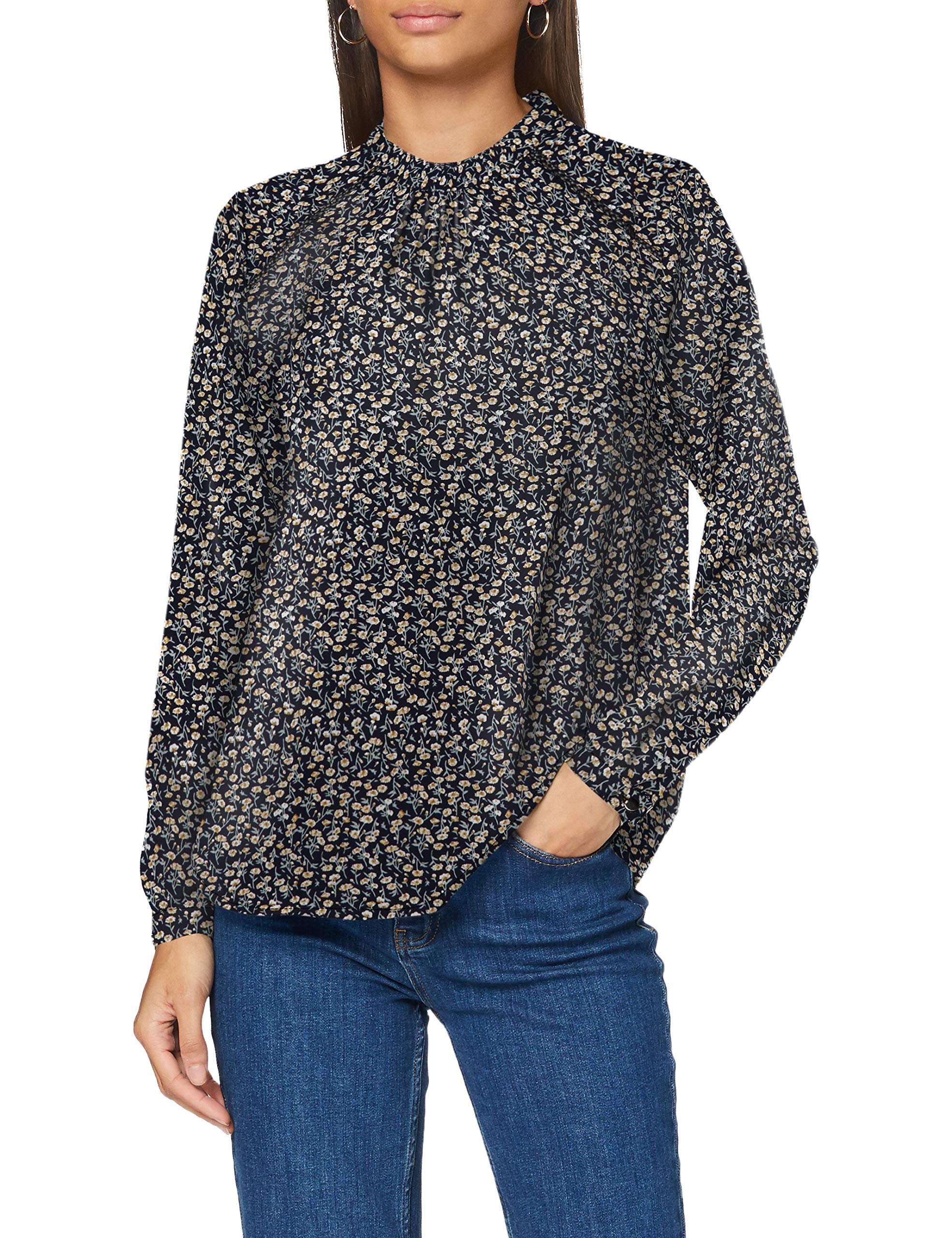 Only Only Women's Onlnew Mallory L/S Blouse AOP Wvn Noos