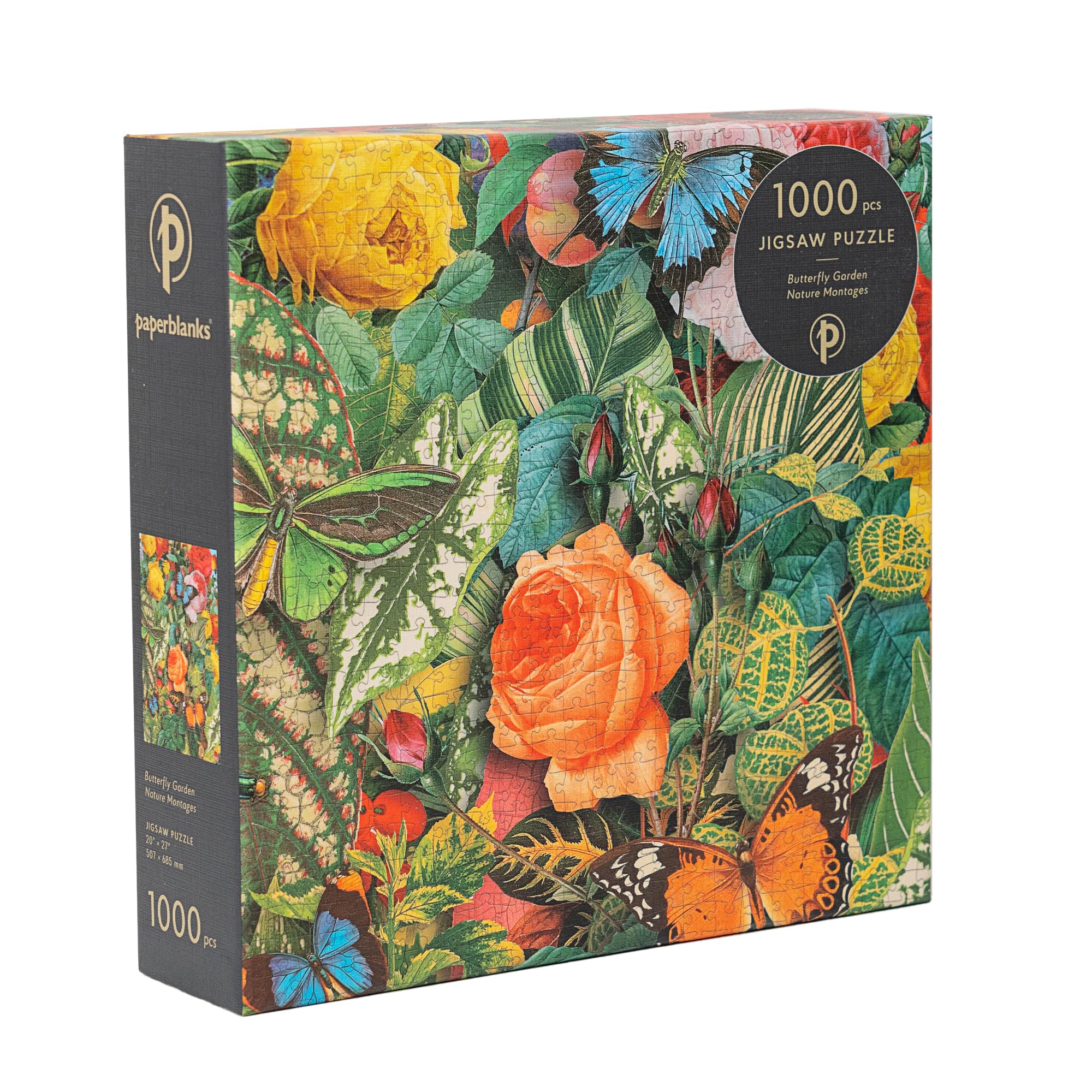 Amazon.com: Paperblanks Butterfly Garden (Nature Montages) Jigsaw