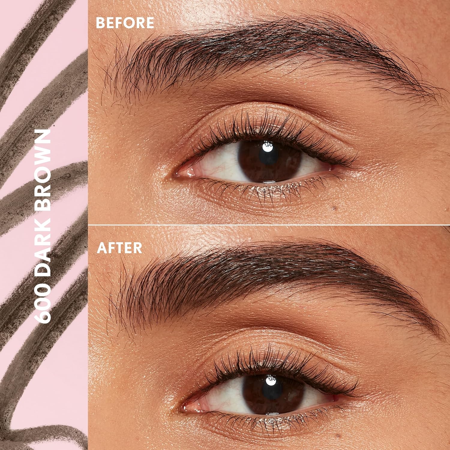 Covergirl Clean Fresh Brow Eyebrow Pencil 600 Dark Brown 0.02 oz (Pack of 1) - Image 3