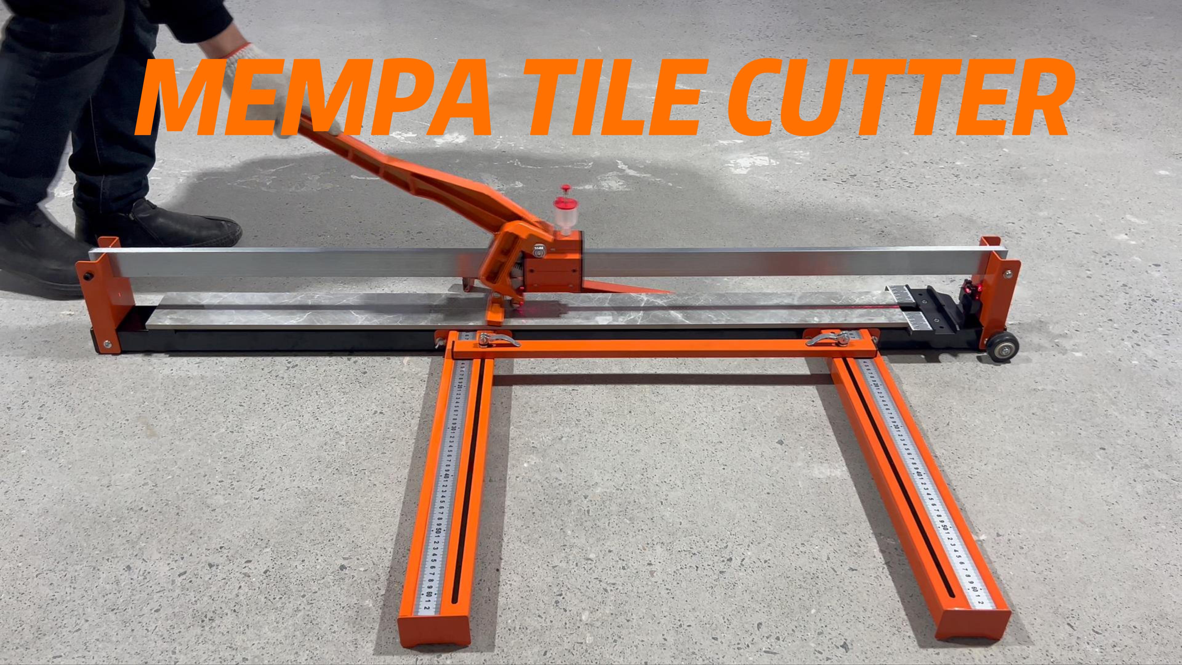 Mempa 48 Inch Manual Tile Cutter with Cutting Guide, Tungsten