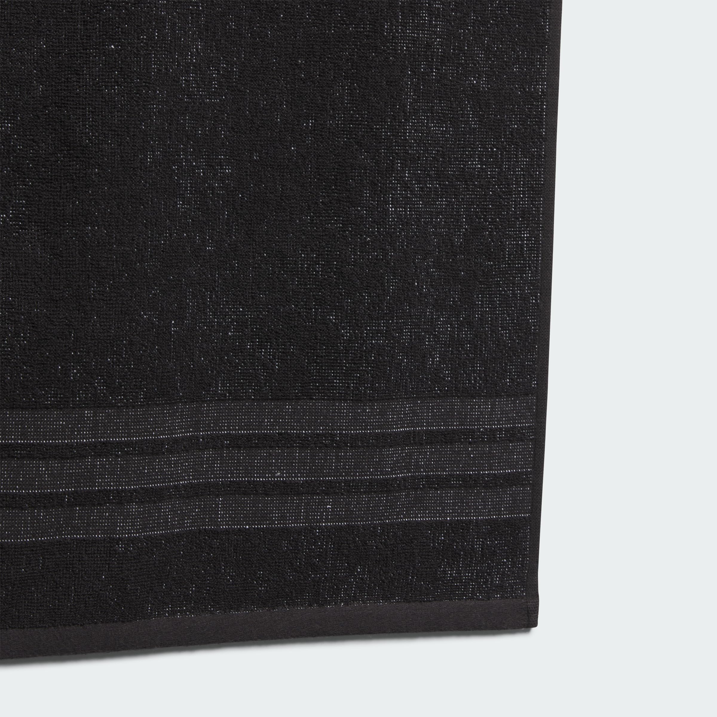 adidas Unisex Adulto Performance Towel Large Towel, Black/White, One Size