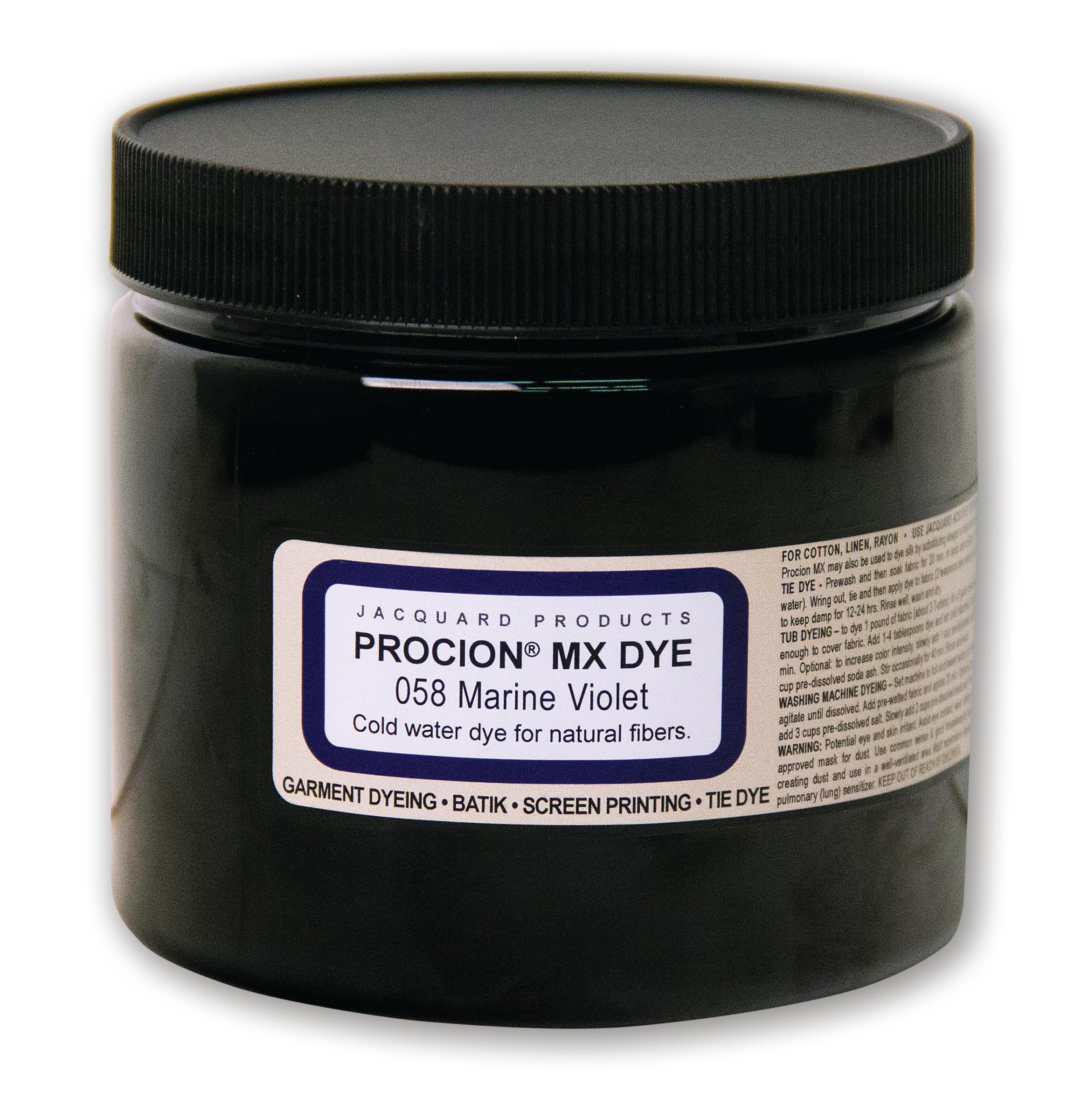 Teinture Procion MX Dye Marine Violet 8Oz grand teint permanent
