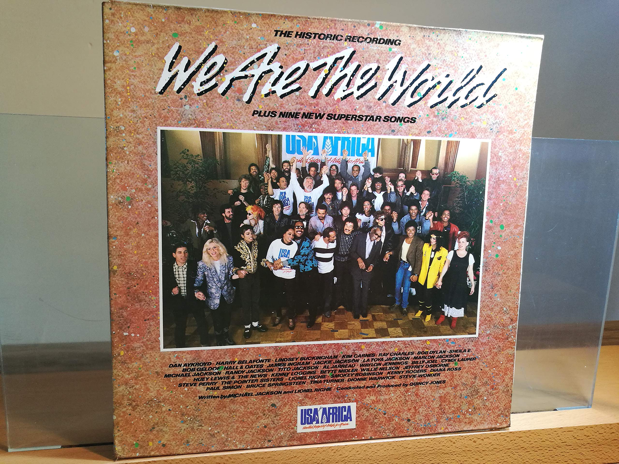 Amazon.com: We are the world (1985, US) / Vinyl record [Vinyl-LP]