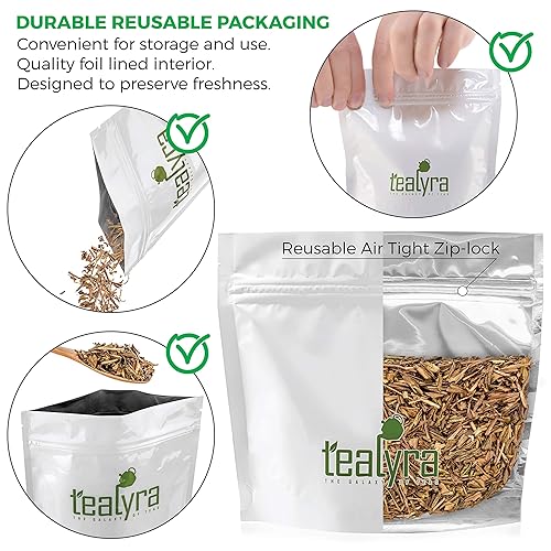 Miniatura 2 de Tealyra - Té verde tostado Hojicha - Té japonés de hojas sueltas - Alto antioxidante - Bajo contenido de cafeína - 7.76 oz (8 onzas)