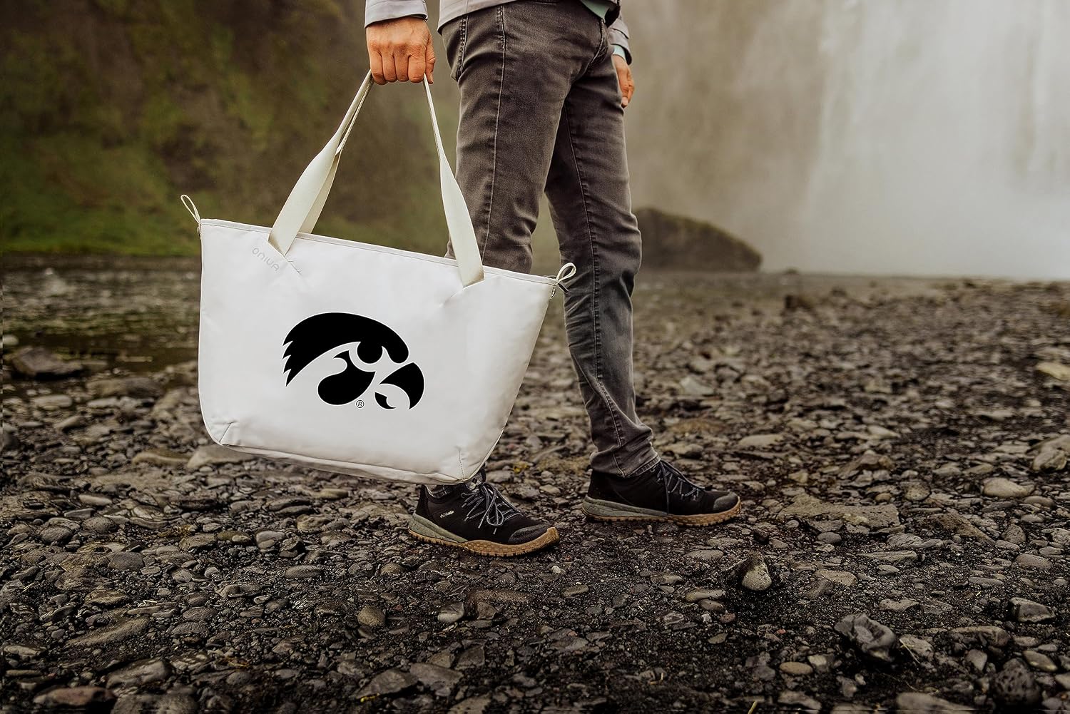 PICNIC TIME NCAA Unisex-Adult NCAA Tarana Lunch Bag with Utensil Set, Recycled Material, Lunch Box, Cooler Bag