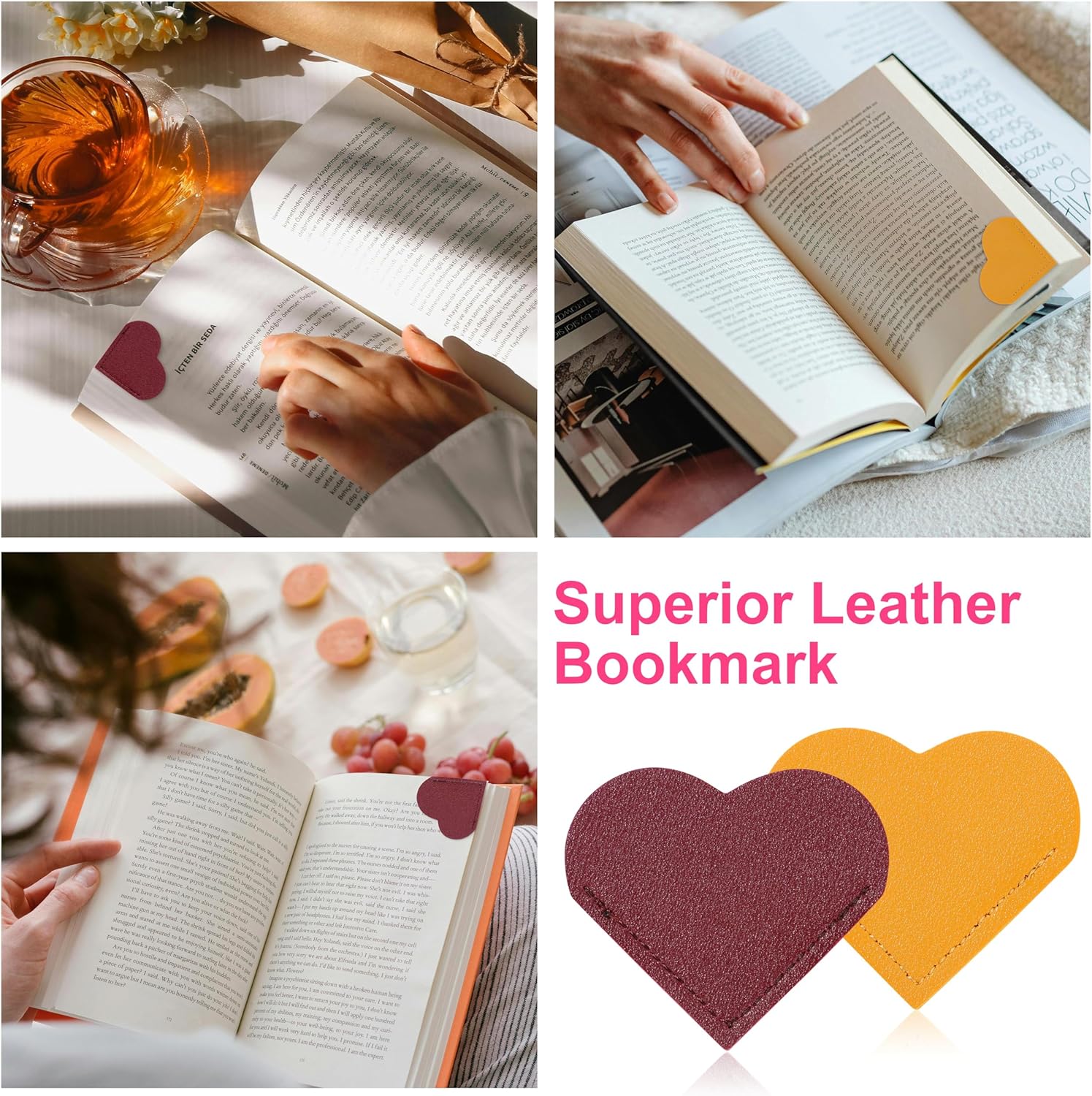 JoycuFF Book Lovers Gifts, Book Accessories Bookish Christmas Gifts for Books Lovers Women, Librarian Club Gift for Readers Bookworms - Image 5