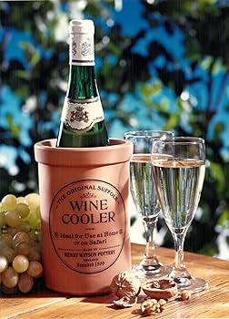 Amazon | テラコッタのワインクーラー イギリス製 | Henry Watson