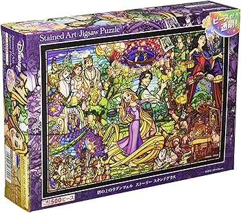 500 Piece Jigsaw Puzzle, Rapunzel on The Tower, Story