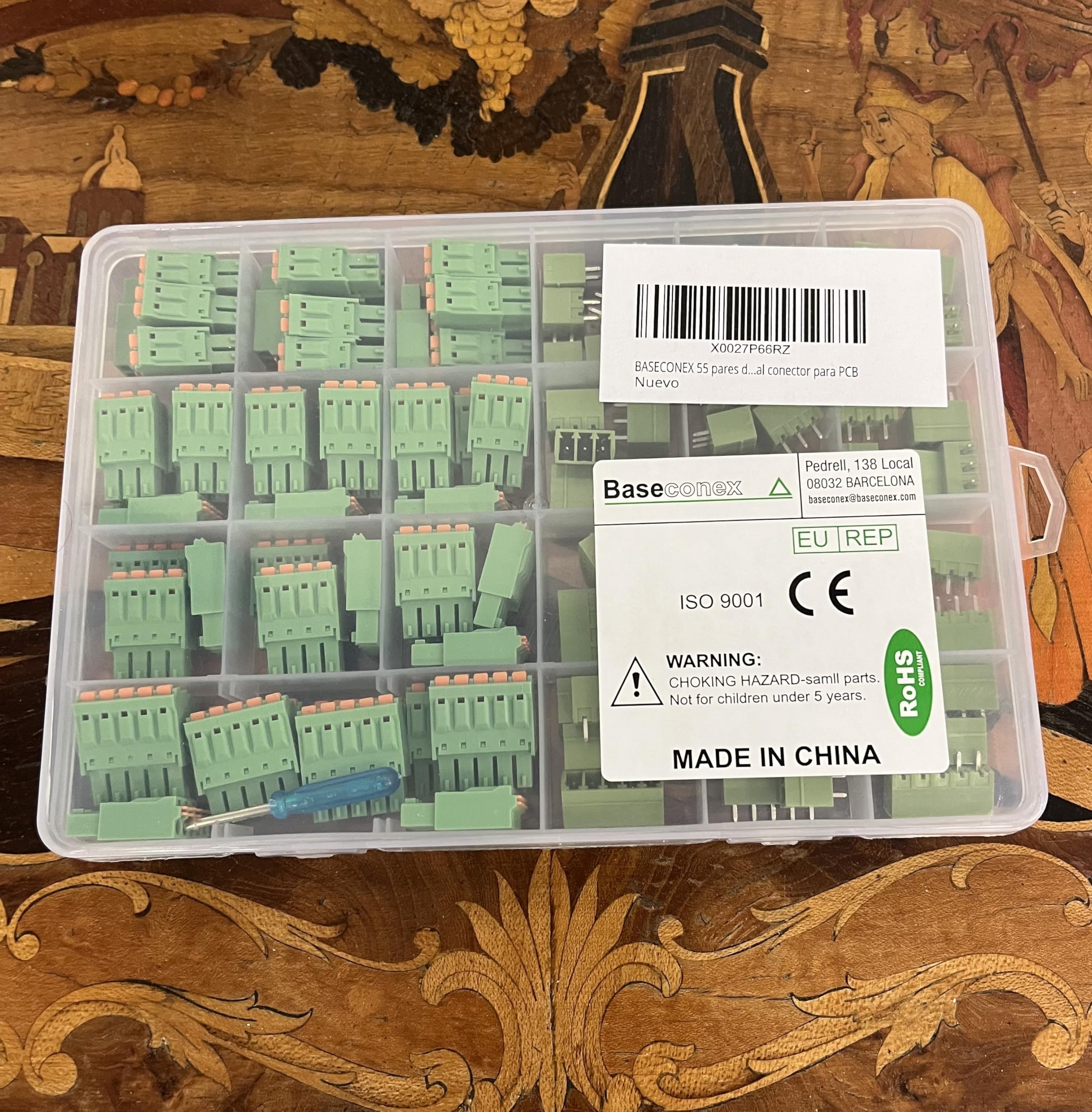 Morsettiere PCB Passo 3,81mm A Vite: 2-3-4-5-6-8-12 Pin - Senza Marca
