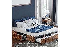 LIKIMIO King Bed Frame: Maximum Storage, Unequivocal Support